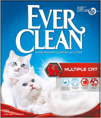 Ever Clean Katzenstreu Multiple Cat, 10 L, Einheitsgröße, EEVC017