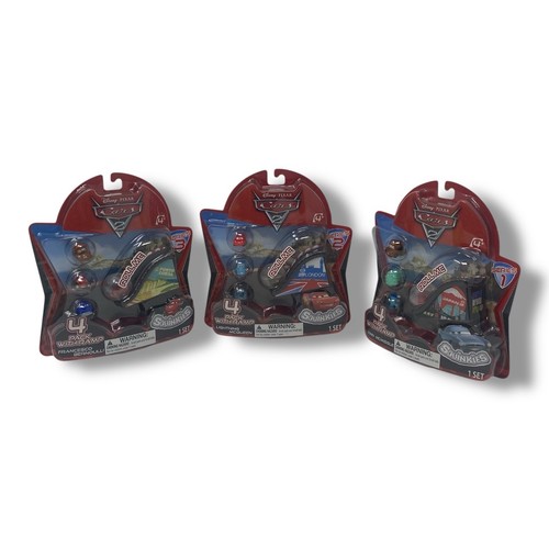 Squinkies Disney Pixar Cars 2 Francesco Finn Mcqueen Serie 1 2 3 (PACCHETTO DI 3)