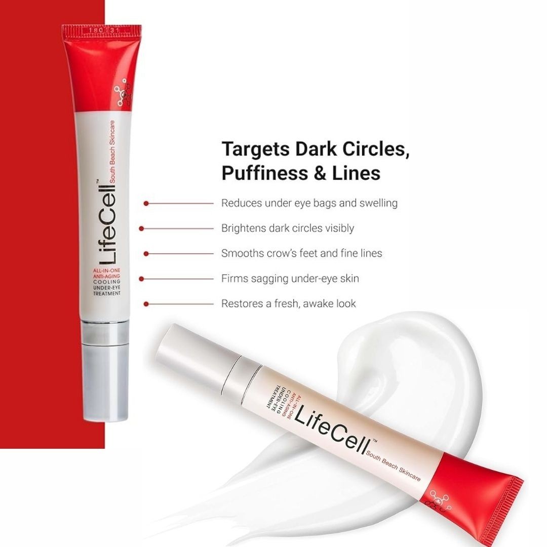 LifeCell Anti-Aging Cooling Eye Treatment, Free Shipping Same Day Dispatch.