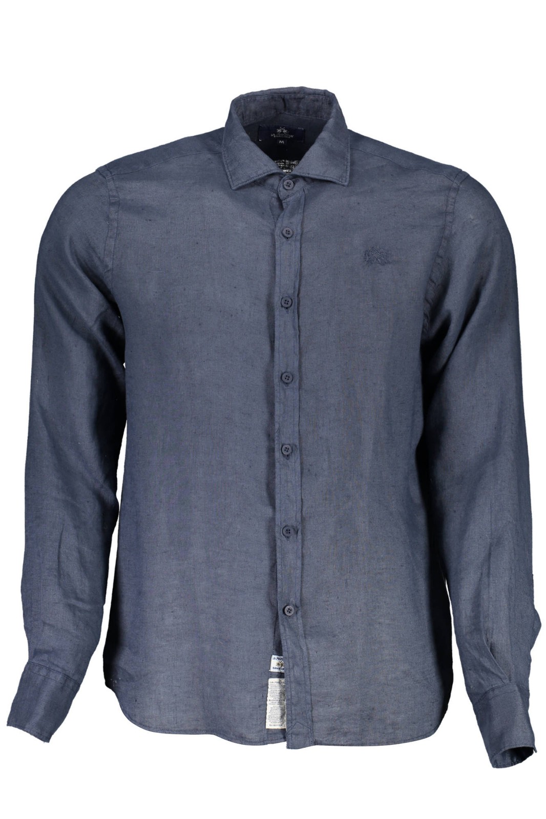 LA MARTINA CAMICIA MANICHE LUNGHE UOMO BLU TAGLIA = M