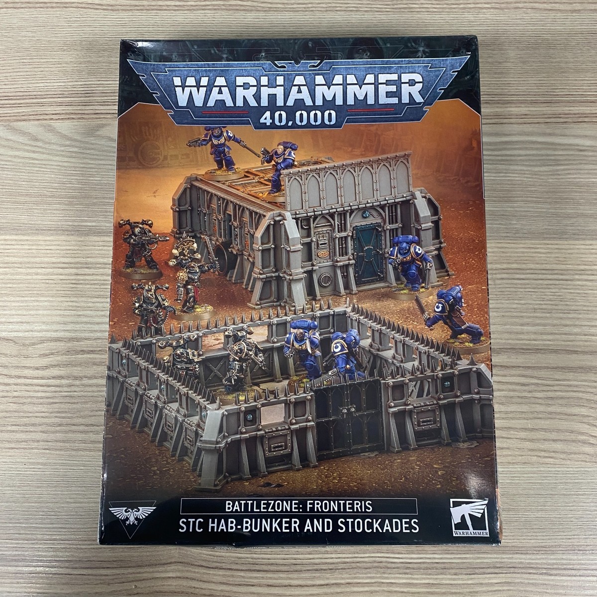 STC HAB-BUNKER AND STOCKADES BATTLEZONE FRONTERIS WARHAMMER 40,000