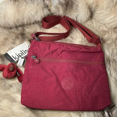 NWT Kipling Annabelle Crossbody - Regal Ruby - Cute Gorilla!