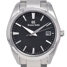 SEIKO Grand Seiko SBGX261/9F62-0AB0 Date black Dial Quartz Men's Watch J 148012