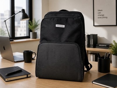 Moleskine Laptop Backpack Black Slim Nomad Tech Travel Work Bag NWOT