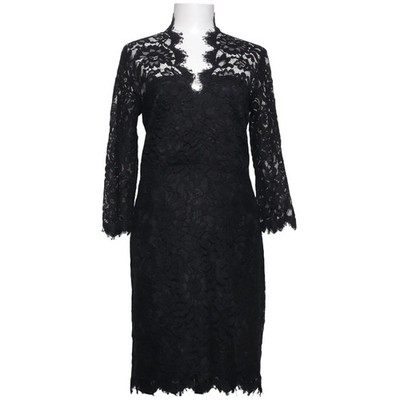 Set, Kleid, Größe: 36, Schwarz, Baumwolle/Polyamid/Viskose, Sonstiges #yMJ