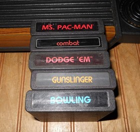 Atari 2600 Console Original 4 switch Console In Box Joystick game WORKING lot