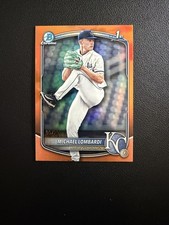 2025 Bowman Draft - Michael Lombardi #BD-118 Orange /25 (RC)