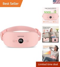 Heating Pad for Period Cramps Pain Relief, Portable Electric Cordless Menstru...