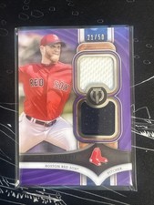 2018 Topps Tribute - Single Subject Dual Relics Craig Kimbrel #DR-CK Purple /50 
