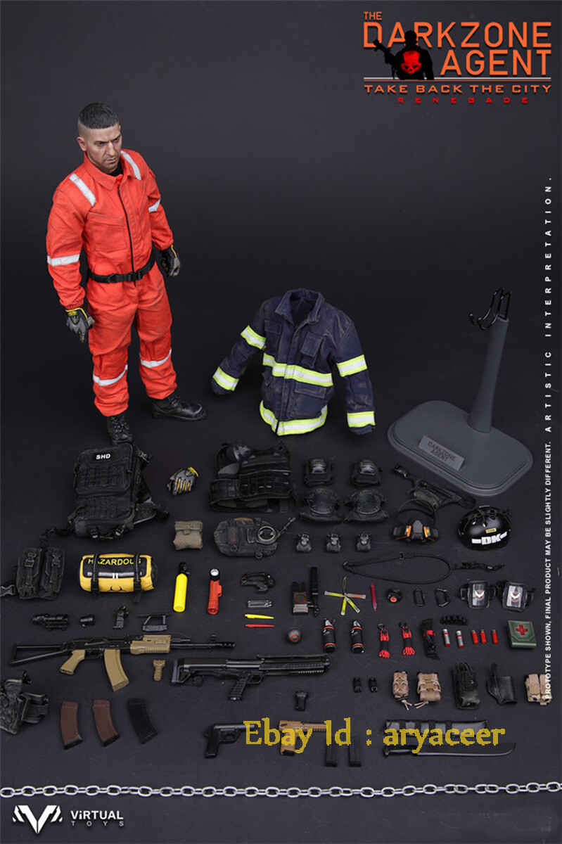VTS Toys VM-018 1/6 The Darkzone Agent Renegade Figure Model In