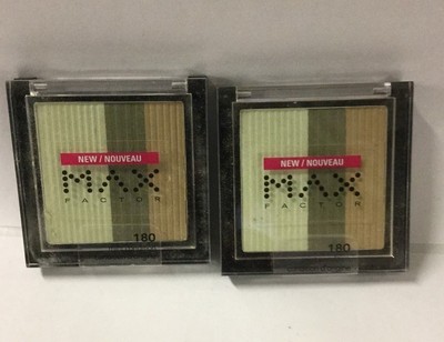 2 X Max Factor Eyeshadow #180 Mint Condition NEW.