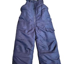 Boy's Size 2T London Fog Snow Bibs Navy Blue