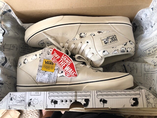 vans half cab peanuts