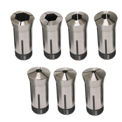 7PC 5C Hex. Collet Set 1/4