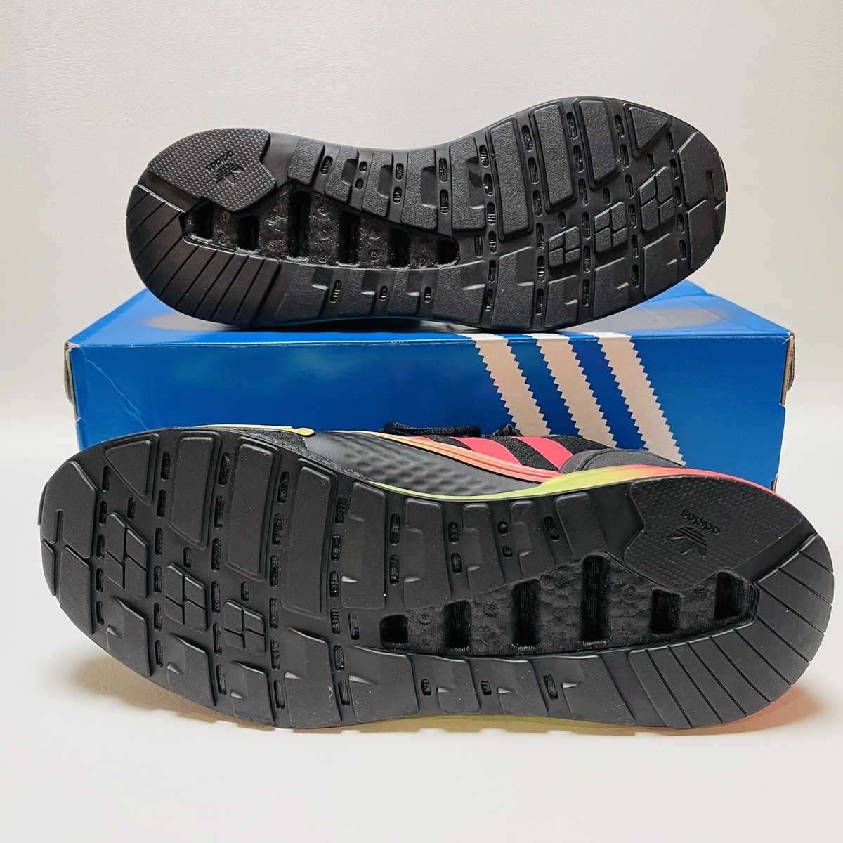 Adidas ZX 2K Boost Men's Shoe Size 10 Green Black Pink