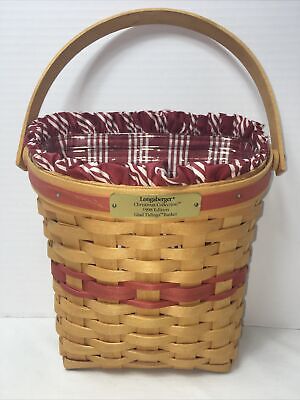 Longaberger Christmas Collection 1998 Edition Glad Tidings Basket | eBay