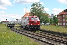Zdjęcie Osthannoversche Eisenbahn lokomotywa spalinowa OHE 200086 Celle Vorstadt sierpień 2012