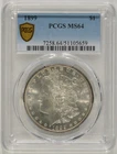 1899 Morgan Silver Dollar $1 PCGS MS64 51105659