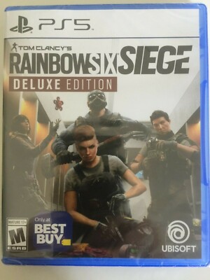 Tom Clancy S Rainbow Six Siege Deluxe Edition Ps5 Playstation 5 Brand New Ebay