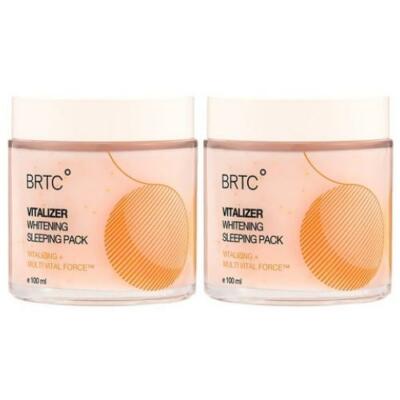 BRTC Vitalizer Whitening Sleeping Pack 100ml*2Pcs - FREE SHIPPING