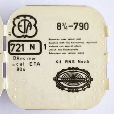 ETA Balance Complete 721 N, 8 3/4, Cal. 790 - SEALED NOS