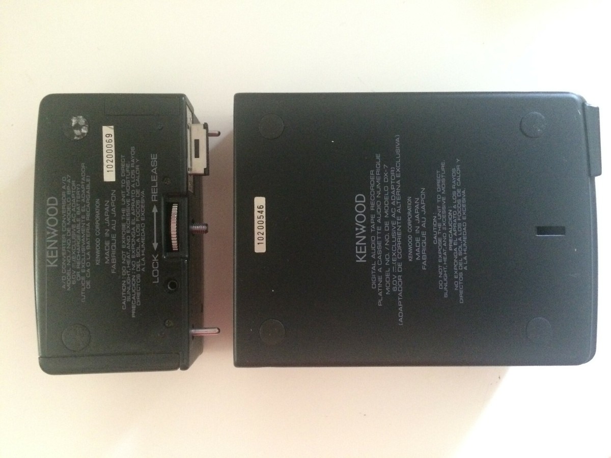 KENWOOD　DX-7 KENWOOD DAT RECORDER DX-7 + A/D CONVERTER BP-A7 IN BOX | eBay
