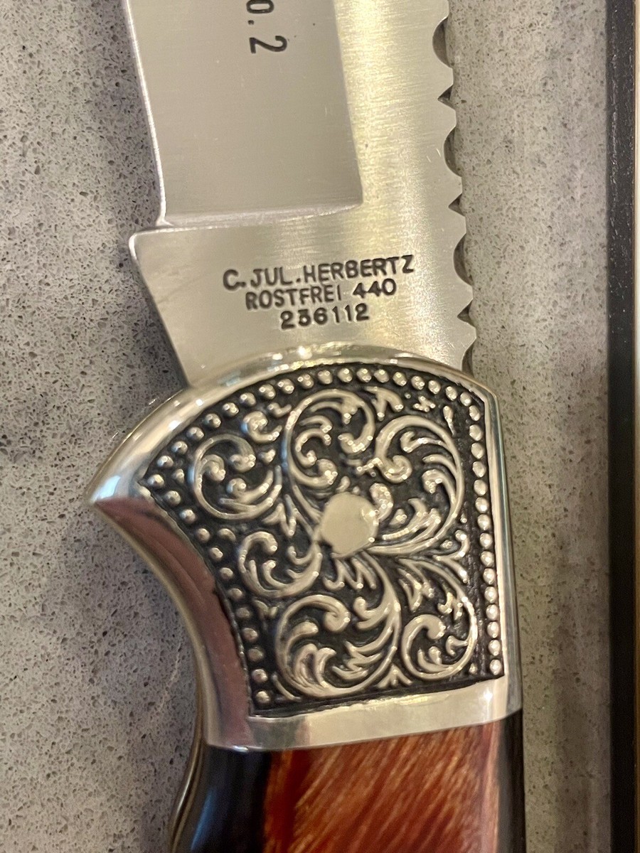 C. Jul Herbertz ナイフ N°733 セレーション付き C. Jul Herbertz ナイフ N°733 セレーション付き C. Jul