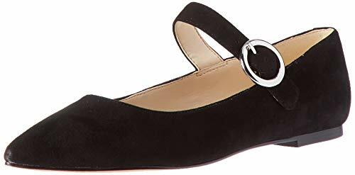 pointed toe mary jane flats