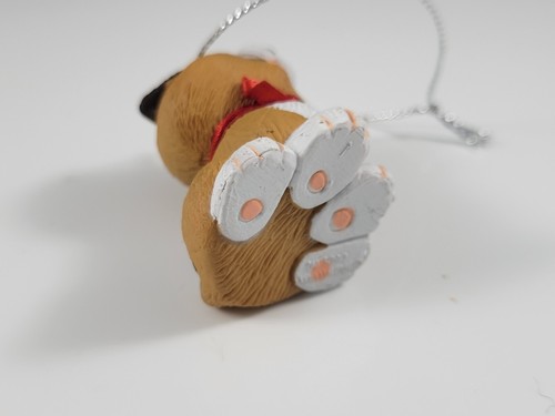 Vintage 1983 Hallmark Holiday Puppy Dog Christmas Ornament SO CUTE - Picture 7 of 7