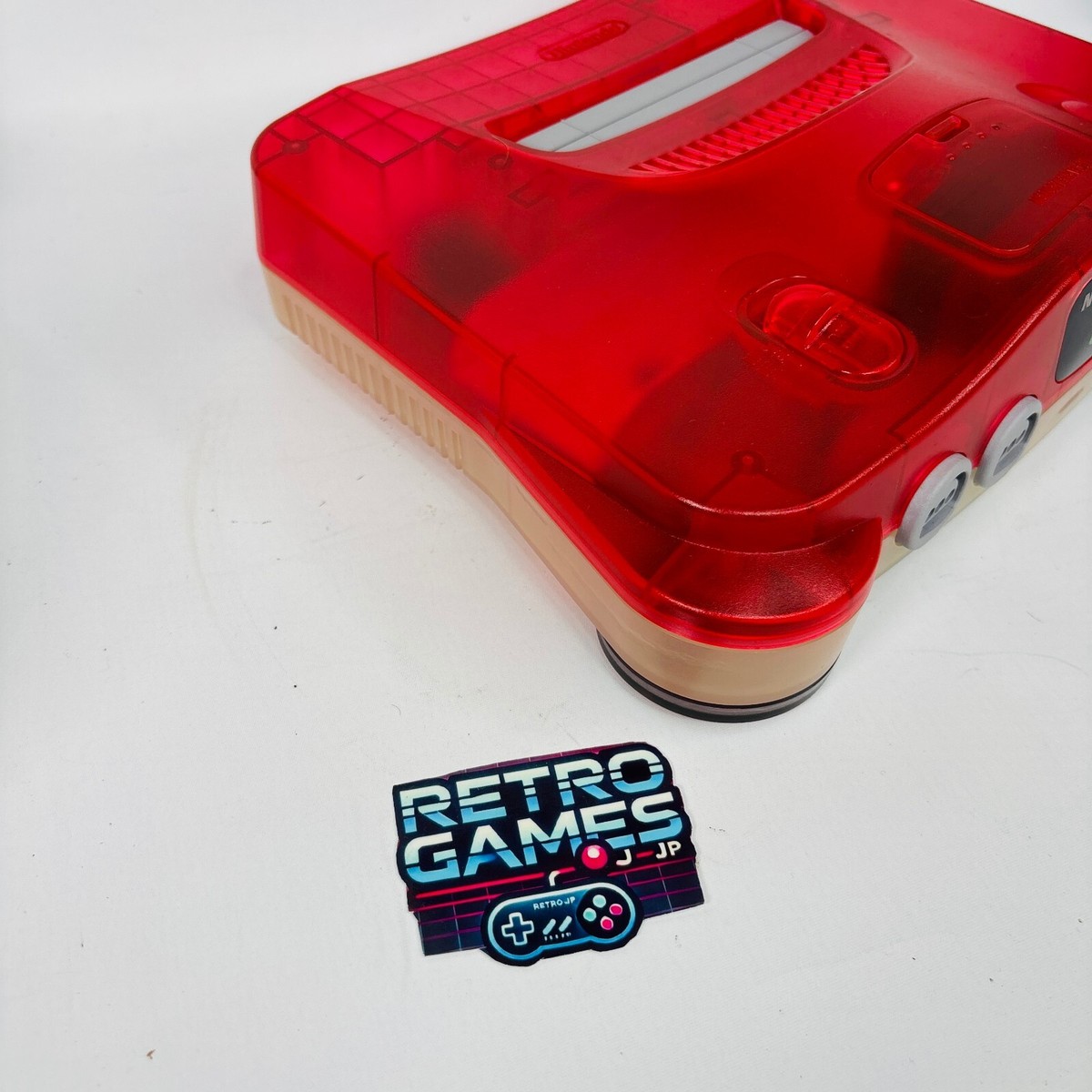 任天堂 - m  Vtg N64 Funtastic Watermelon Translucent RED Nintendo-64