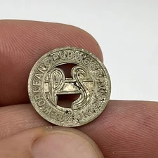 VINTAGE NEW ORLEANS PUBLIC SERVICE INC Train Fare Trolley Streetcar Bus Token