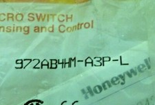 HONEYWELL MICRO SWITCH 972AB4HM-A3P-L INDUCTIVE PROXIMITY SWITCH 
