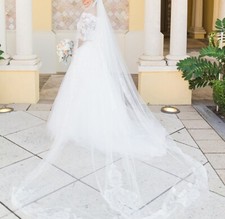 Stunning Wedding Dress with Lace and Jewel Embellishments