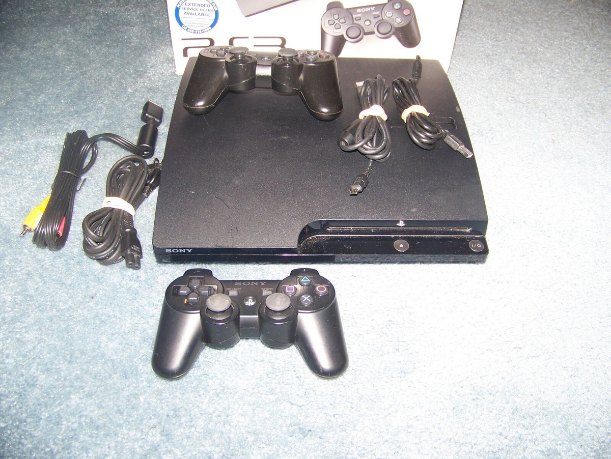 PlayStation3 - temfo PS3 CECH2000A 120GB Sony PlayStation 3 Slim 120GB Gaming System Black Console