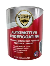Woolwax Lanolin Film Thick Fluid  Undercoating (1) Gallon. Black, Straw, or Grey