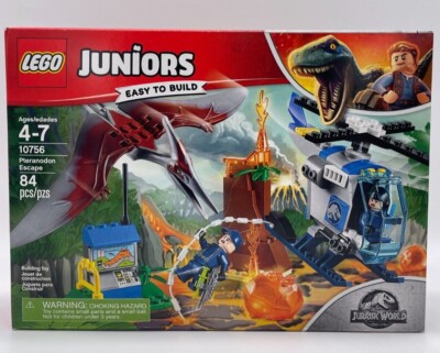 LEGO 10756 Juniors Pteranodon Escape New Sealed (84 pcs
