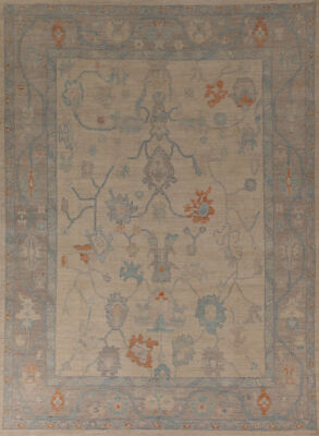Vegetable Dye 8x10 Oushak Living Room Area Rug Handmade Wool Traditional Carpet