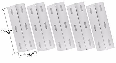 Ducane 30400043, 30558501,MERIDIAN,3040043, 3040042, DUCHP1 (5PK) SS Heat Shield