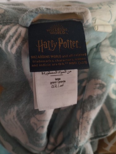 Keramikscheune Teen Harry Potter magischer Damast Flanell Pyjama Set magischer Nebel-L - Bild 2 von 4