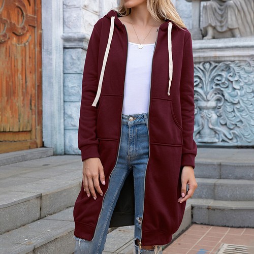 Cappotto donna tasche manica lunga giacca donna casual sciolto outwear top cardigan - Foto 27 di 36
