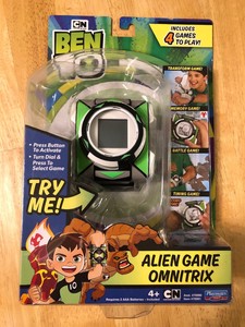 CN Ben 10 Alien Game Omnitrix Cartoon Network 4 Game Watch NEW 43377769910 | eBay