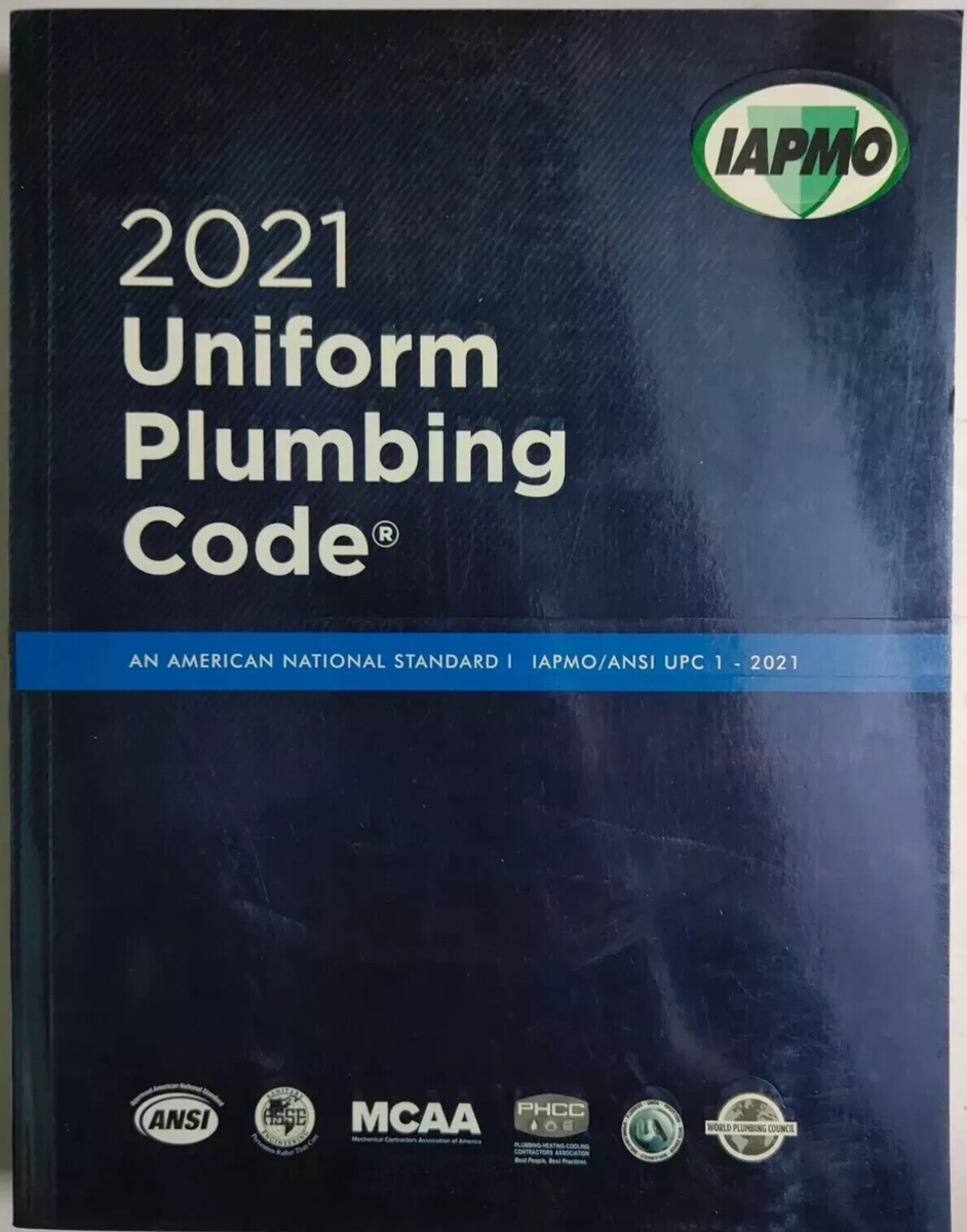 NEW 2021 Uniform Plumbing Code For Safety Sanitary Plumbing New Stoc Free  Ship