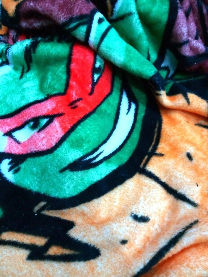 Manta de felpa suave Teenage Mutant Ninja Turtles 62X90 The Good Guys Foto 4 de 4