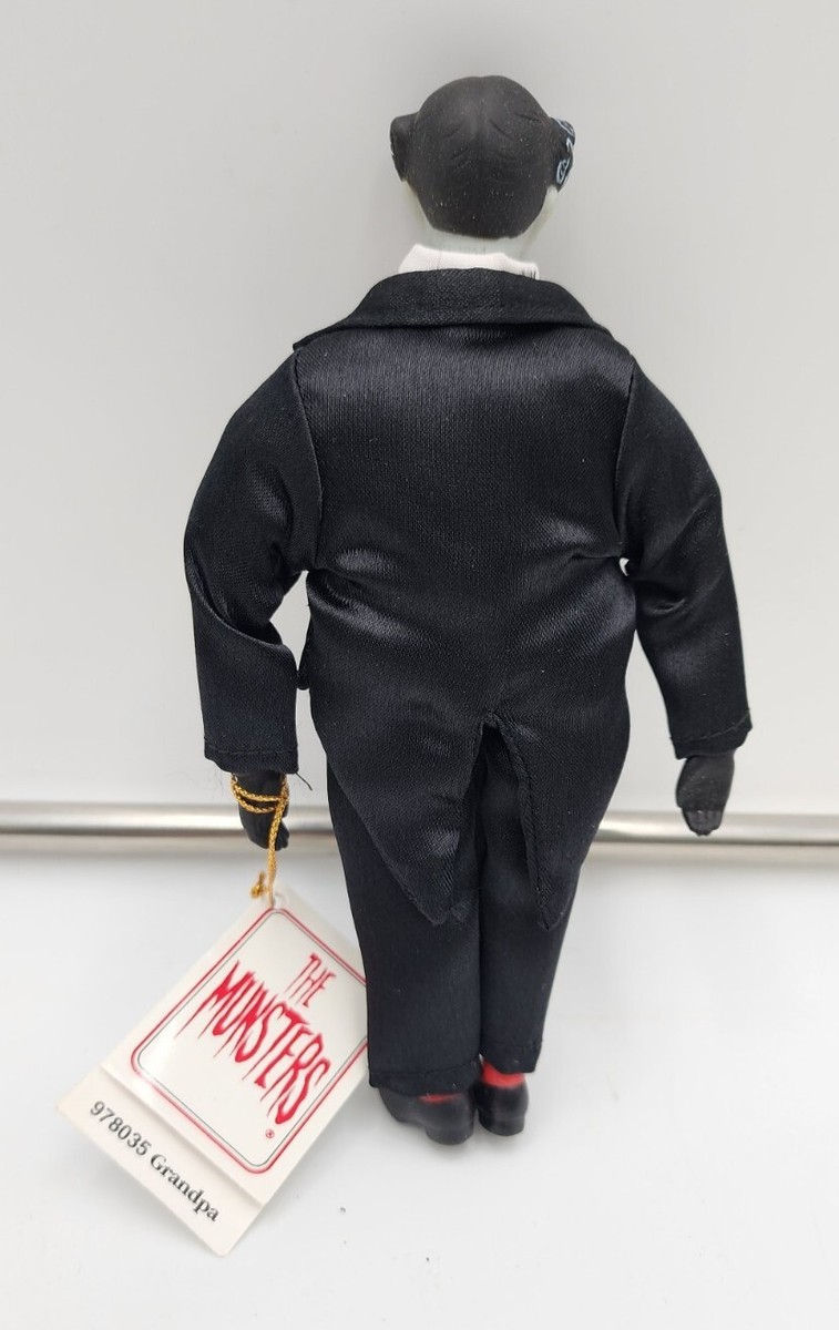 Vintage GRANDPA MUNSTER Plush Doll Hamilton Gifts Presents The