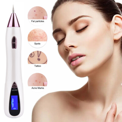 Skin Tag Remover Warts Eliminator LCD Plasma Pen Electric Laser Cauterizer Kit