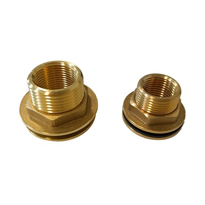 Varile - 1/2'' - 3/4'' - 1'' Messing Tankdurchführung Gewindefitting Reduzierstück