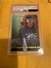1993 Marvel Masterpieces Spider Woman PSA 10 Gem Mint Madam Web