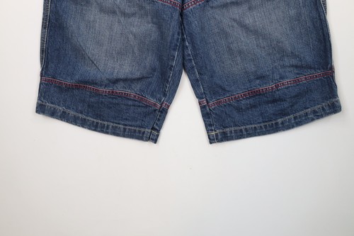 Deadstock Vintage 90s Marithe Francois Girbaud Mens 32 Baggy Denim Jean Shorts - Picture 4 of 14