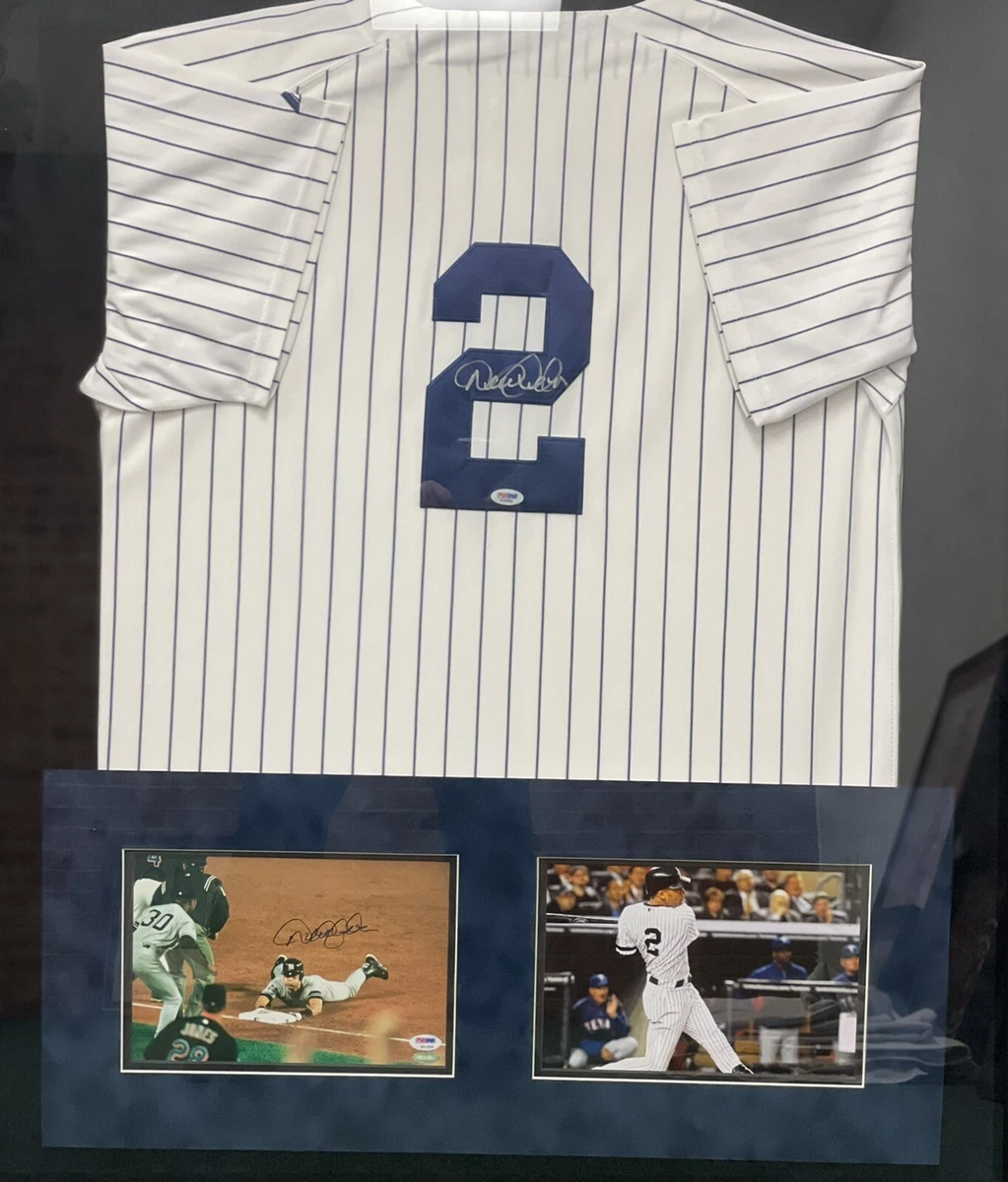 Derek Jeter Autographed Pinstriped Yankees Jersey PSA & Photo (PSA and  Steiner)