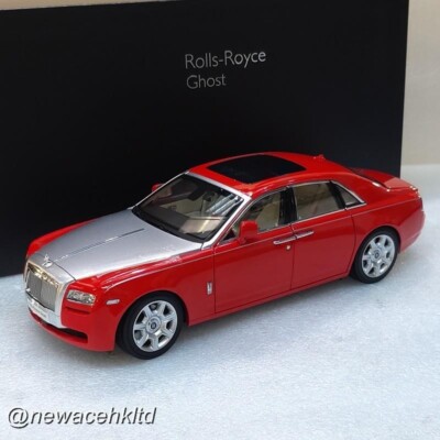置物 rr Rolls-Royce Ghost Red/Silver KYOSHO 1/18 #08802RS | eBay